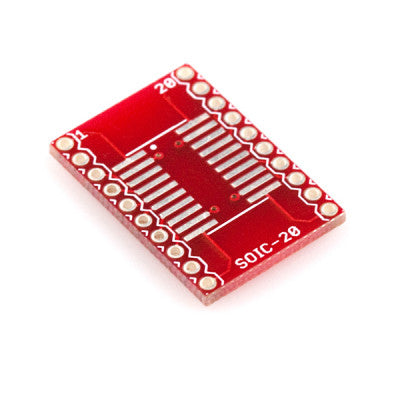 An SOIC TO DIP 20 PIN Adapter-2 Pieces Pack