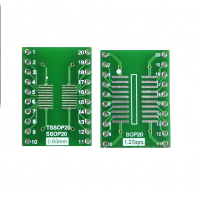 An SOIC TO DIP 20 PIN Adapter-2 Pieces Pack