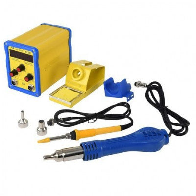 An Soldron 878D Hot Air Soldering Rework Station