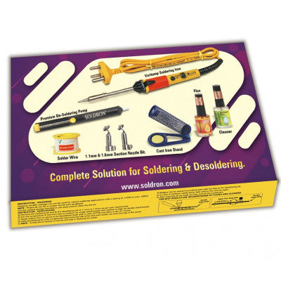 An Soldron Soldering And Desoldering Kit