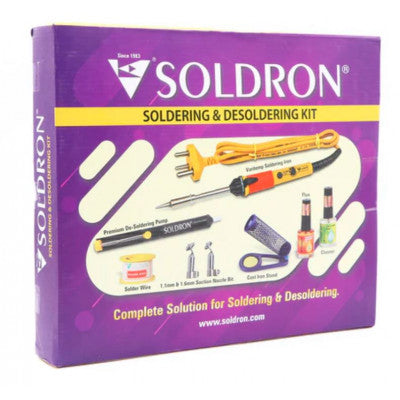 An Soldron Soldering And Desoldering Kit