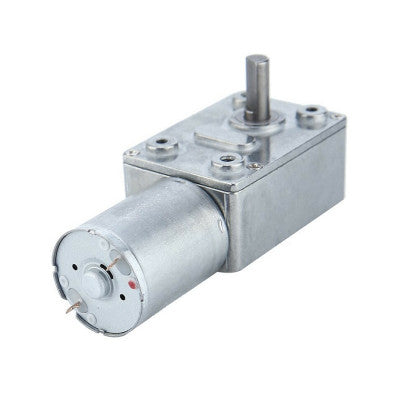 An Solid Shaft JGY370 DC12V 210RPM/MIN High Torque Self- locking Strong Wheel Tturbine Worm Reduction Motor