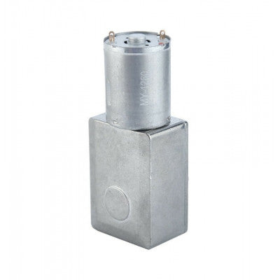 An Solid Shaft JGY370 DC12V 23RPM/MIN High Torque Self- locking Strong Wheel Turbine Worm Reduction Motor