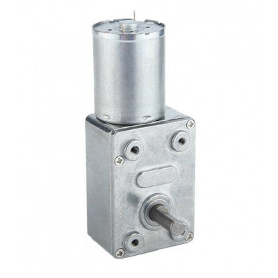 An Solid Shaft JGY370 DC12V 6RPM/MIN High Torque Self-locking Strong Wheel Tturbine Worm Reduction Motor