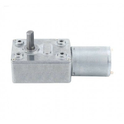 An Solid Shaft JGY370 DC12V 6RPM/MIN High Torque Self-locking Strong Wheel Tturbine Worm Reduction Motor