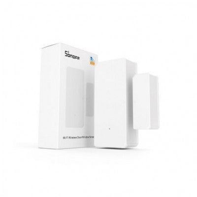 An SONOFF DW2 Wifi Wireless Door Window Sensor