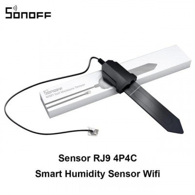 An SONOFF MS01 Smart soil moisture sensor (RJ9 4P4C connector)
