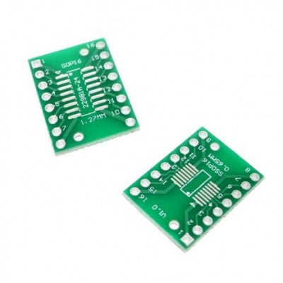 An SOP16 Transfer to DIP16 IC Adapter Converter Adapter Plate