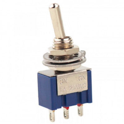 An SPDT ON-OFF-ON Toggle Switch - 3Amp