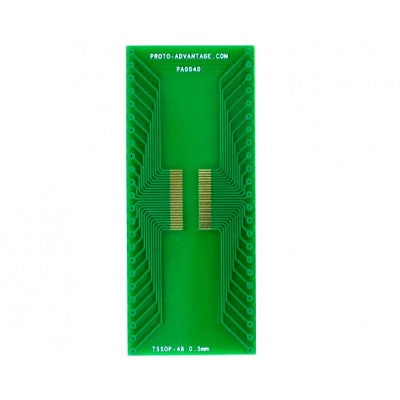 An SSOP-48 to DIP-48 SMT Adapter