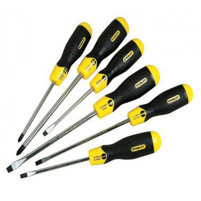 An Stanley STHT65242-8 Cushion Grip Screwdriver 6 Pieces Set