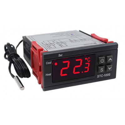 An STC-1000 220V AC All Purpose Digital Temperature Controller Thermostat Module with Temperature Sensor Probe