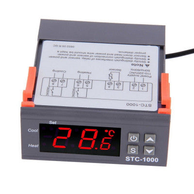 An STC-1000 DC24V Digital Temperature Controlled Thermostat Switch