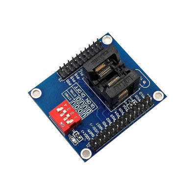 An STM8S 8L TSSOP20 Burning Testing Holder Downloader Offline Programmer