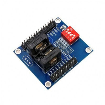An STM8S 8L TSSOP20 Burning Testing Holder Downloader Offline Programmer