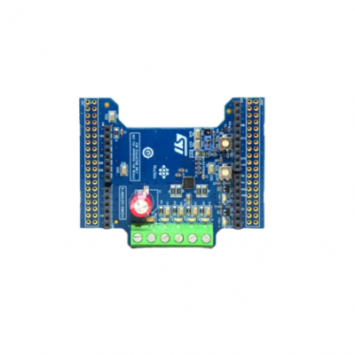 An STMICROELECTRONICS Development Board, STSPIN840 DC Motor Driver, Dual Brush, Arduino, ST Morpho, For STM32 Nucleo