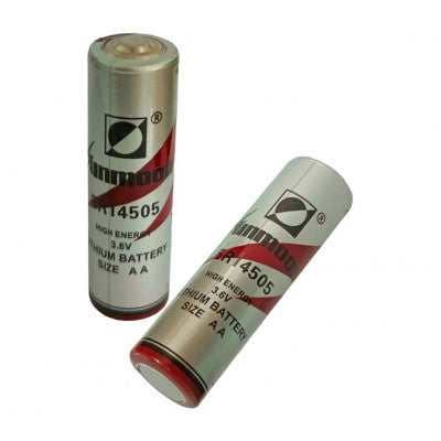An SUNMOON 3.6V ER14505 AA 2600mAH High Energy Lithium Battery