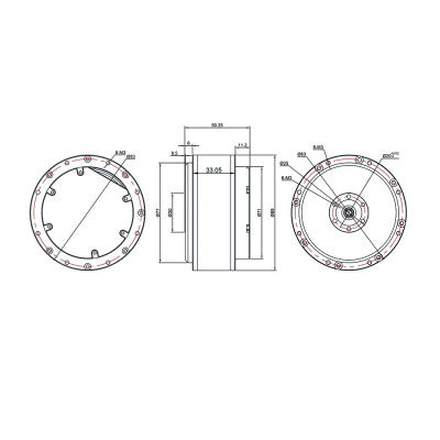 An T Motor AK70-10 KV100 Brushless Robot Motor(Without Driver)
