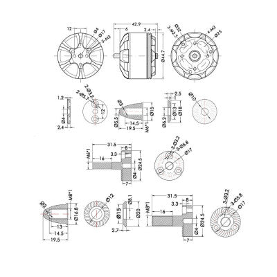 An T Motor Navigator MN4014 330KV