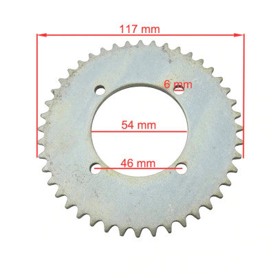 An T8F Sprocket - 44T for Ebike