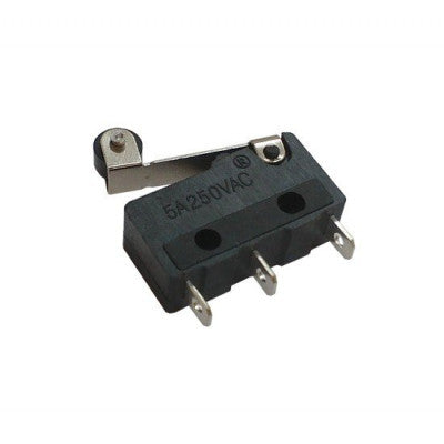 An TACT SWITCH KW11-3Z 5A 250V Micro Switch Round Handle 3 Pin N-O N-C for 3D Printers - 2 Pieces pack