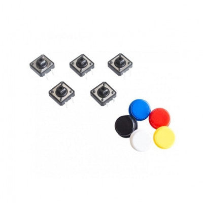 An Tactile Push Button Switch Assorted Kit - 25 Pieces pack
