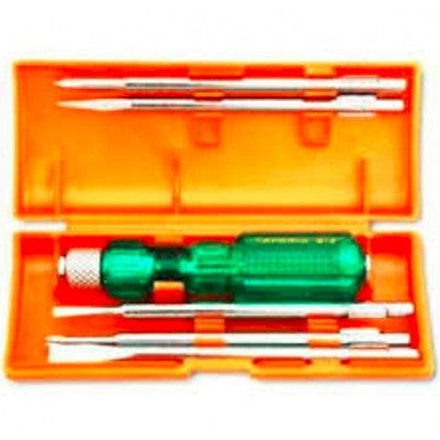 An Taparia 802 Screw Driver Set with Neon Bulb