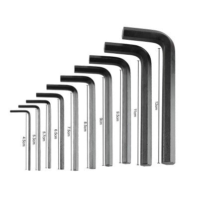 An Taparia KI10V Allen Key Set (Pack of 10) Hex