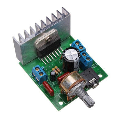 An TDA7297 12V Stereo Noiseless Audio Power Amplifier Module with 2 x 15W Output