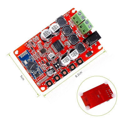 An TDA7492P 50W Wireless Digital Audio Receiver Amplifier Board