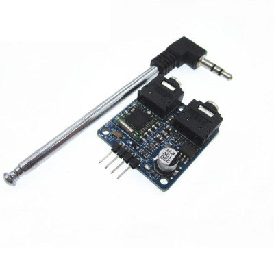 An TEA5767 Stereo FM Radio Module with Detachable Antenna