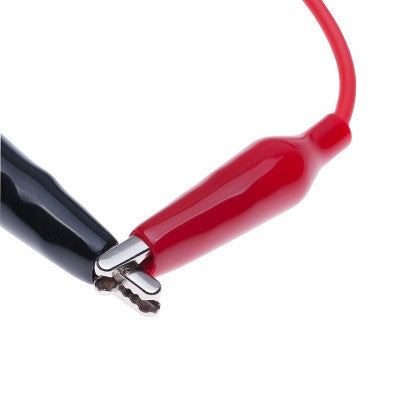 An Testing lead wire pair with Crocodile Clips Red+Black - 1Meter