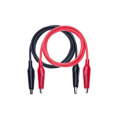 An Testing lead wire pair with Crocodile Clips Red+Black - 1Meter