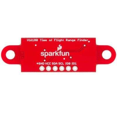 An Time of Flight (ToF) Range Finder Sensor – VL6180 (Sparkfun)