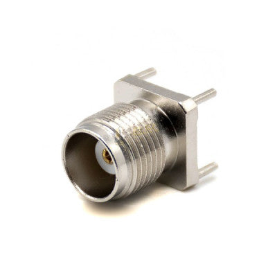 An TNC Connector Videos Straight Jack for PCB Mount