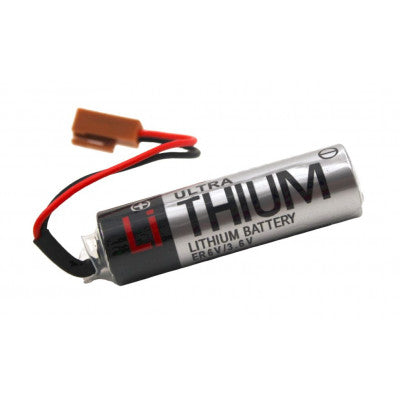 An TOSHIBA ER6V/3.6V Non-Rechargeable PLC/CNC Ultra Lithium Battery with Plug