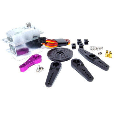 An TowerPro MG959 Full CNC Alloy Case High Torque Servo Motor