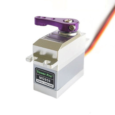 An TowerPro MG959 Full CNC Alloy Case High Torque Servo Motor