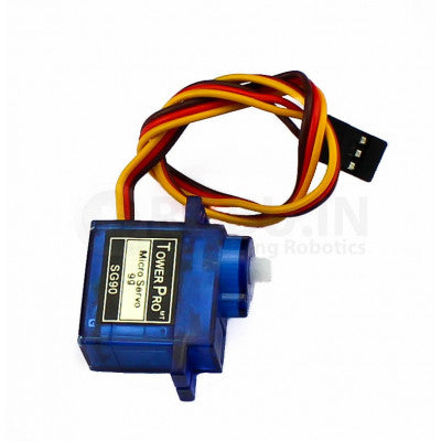 An TowerPro SG90 1.2kgCm 180 Degree Rotation Servo Motor – Good Quality