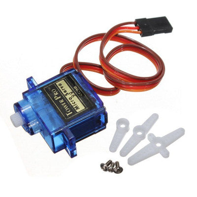 An TowerPro SG90 Continuous Rotation 360 Degree Servo Motor
