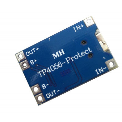 An TP4056 1A Li-ion lithium Battery Charging Module With Current Protection - Mini USB