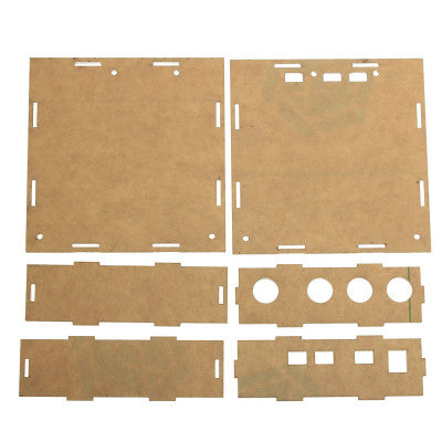 An TPA3116 2.1 50Wx2 plus 100W Bluetooth CSR4.0 Class D Power Amplifier With Acrylic Case