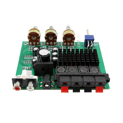 An TPA3116D2 Audio Amplifier with Tone Control Panel, 2 x 80 W (12 24 VDC or 12 17 VAC)