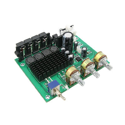 An TPA3116D2 Audio Amplifier with Tone Control Panel, 2 x 80 W (12 24 VDC or 12 17 VAC)