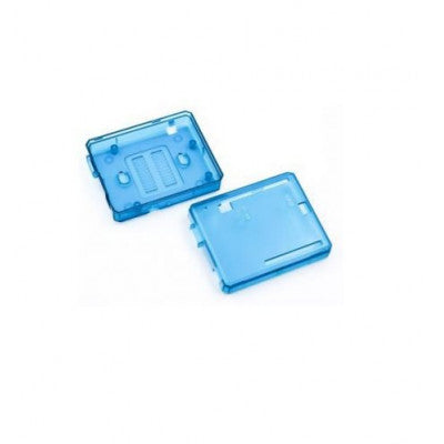 An Transparent Blue ABS Plastic Case for Arduino UNO R3