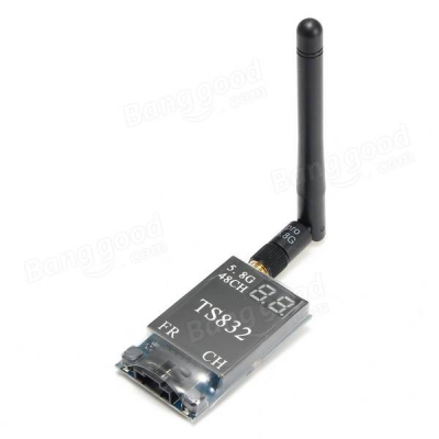 An TS832 48Ch 5.8G 600mW Wireless Audio/Video Transmitter for FPV RC