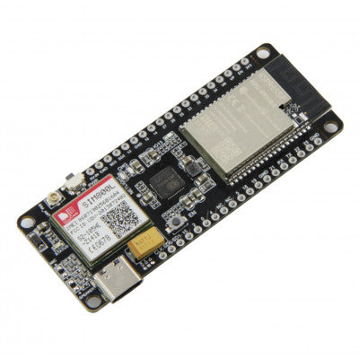 An TTGO T-Call V1.4 ESP32 Wifi BLE SIM800L Wireless Communication Module
