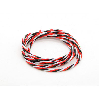 An Twisted 22AWG Servo Wire Red-Black-White - 1 Meter