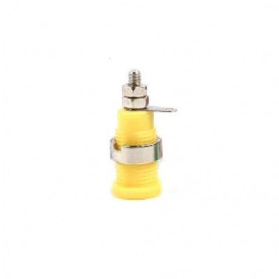 An Type B Yellow 4mm Banana Plug Jack Socket 1KV /MAX 32A
