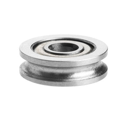 An U604ZZ Rolling U-Wheel Guide Groove 4x13x4mm for Extruder 3D Printer Accessories